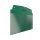 10 Stk. | Sichttasche 1/3 DIN quer | grün | mit 2 Magnetstreifen